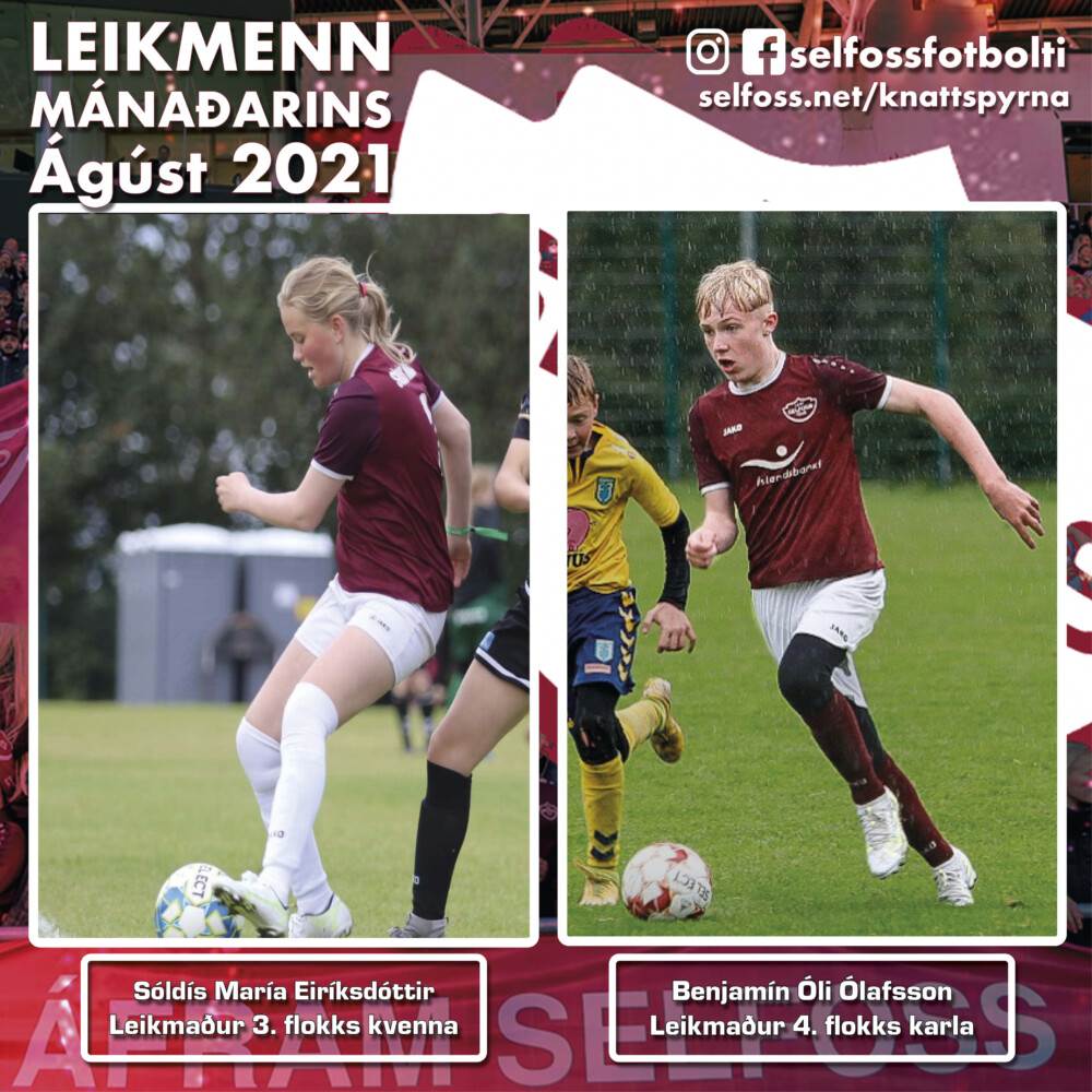 leikmennmánaðarinsÁgúst2021