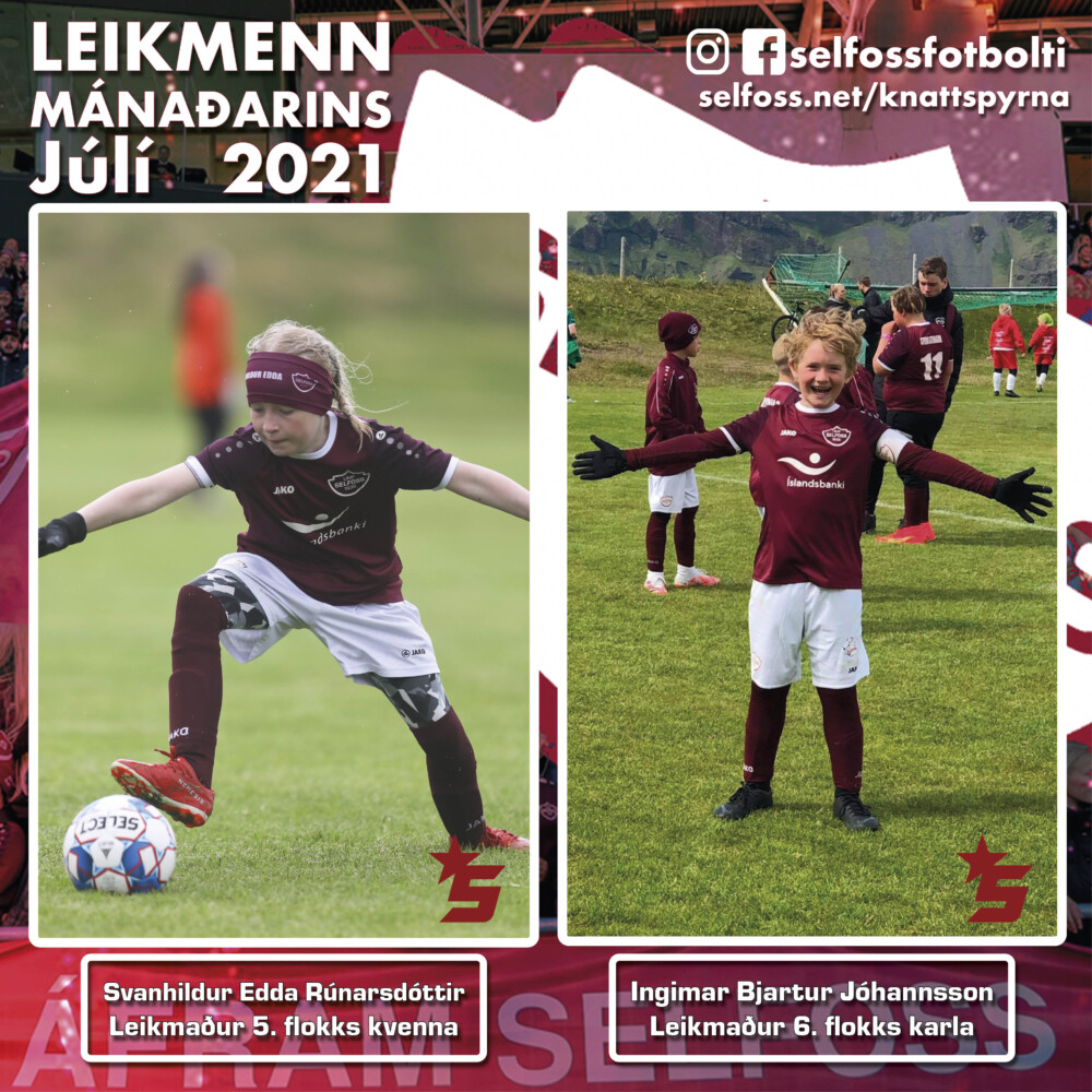 leikmennmánaðarinsJÚLÍ2021