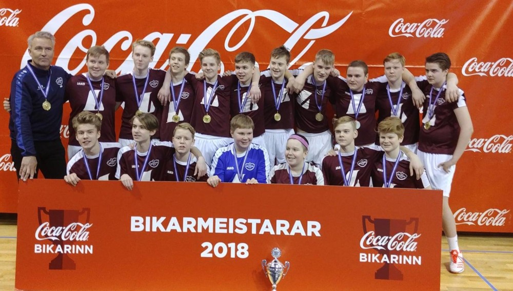 Handbolti - 4. fl. kk. yngri Bikarmeistarar 2018 (1)