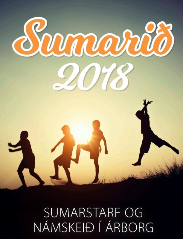 Sumarblað 2018 - Forsíða