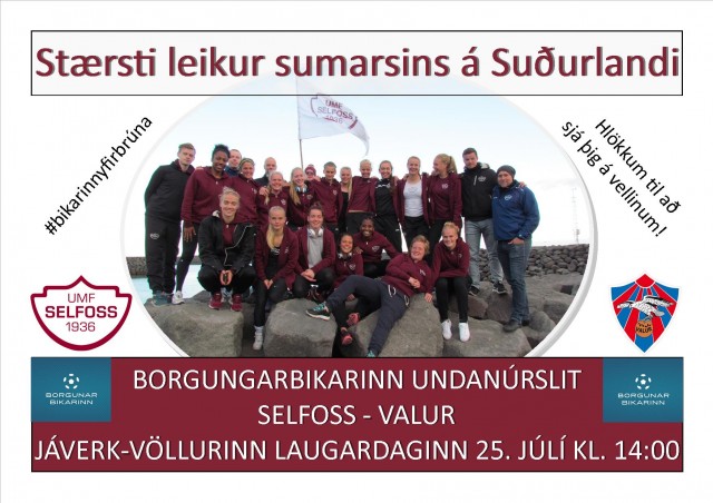 Undanúrslit Selfoss-Valur Bikarkeppni 2015