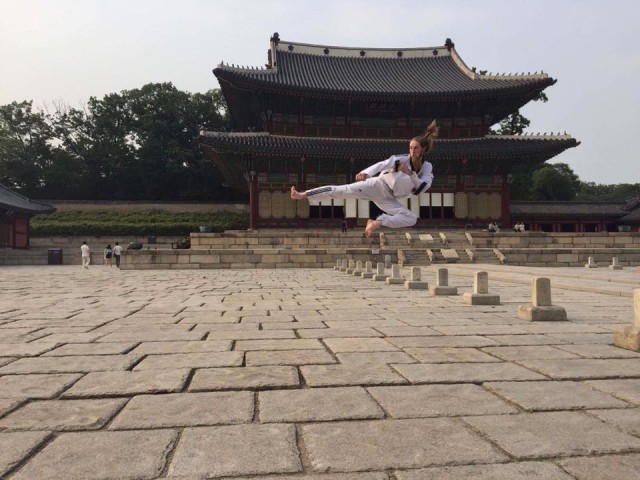 Taekwondo - Daníel Jens í Kóreu